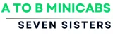 a to b minicabs seven sisters logo